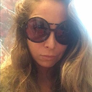 Karen walker big round sunnies